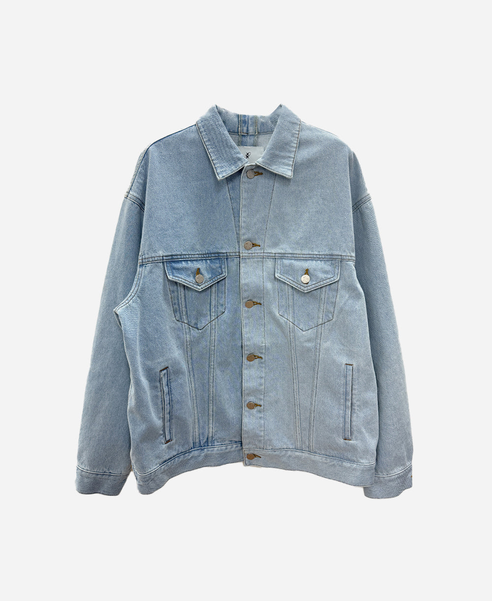 Ice two-tone denim jacket
