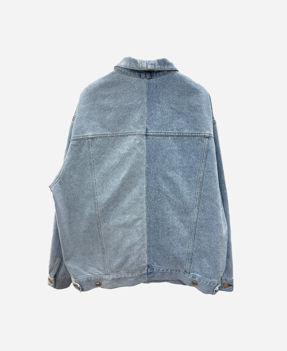 Ice two-tone denim jacket