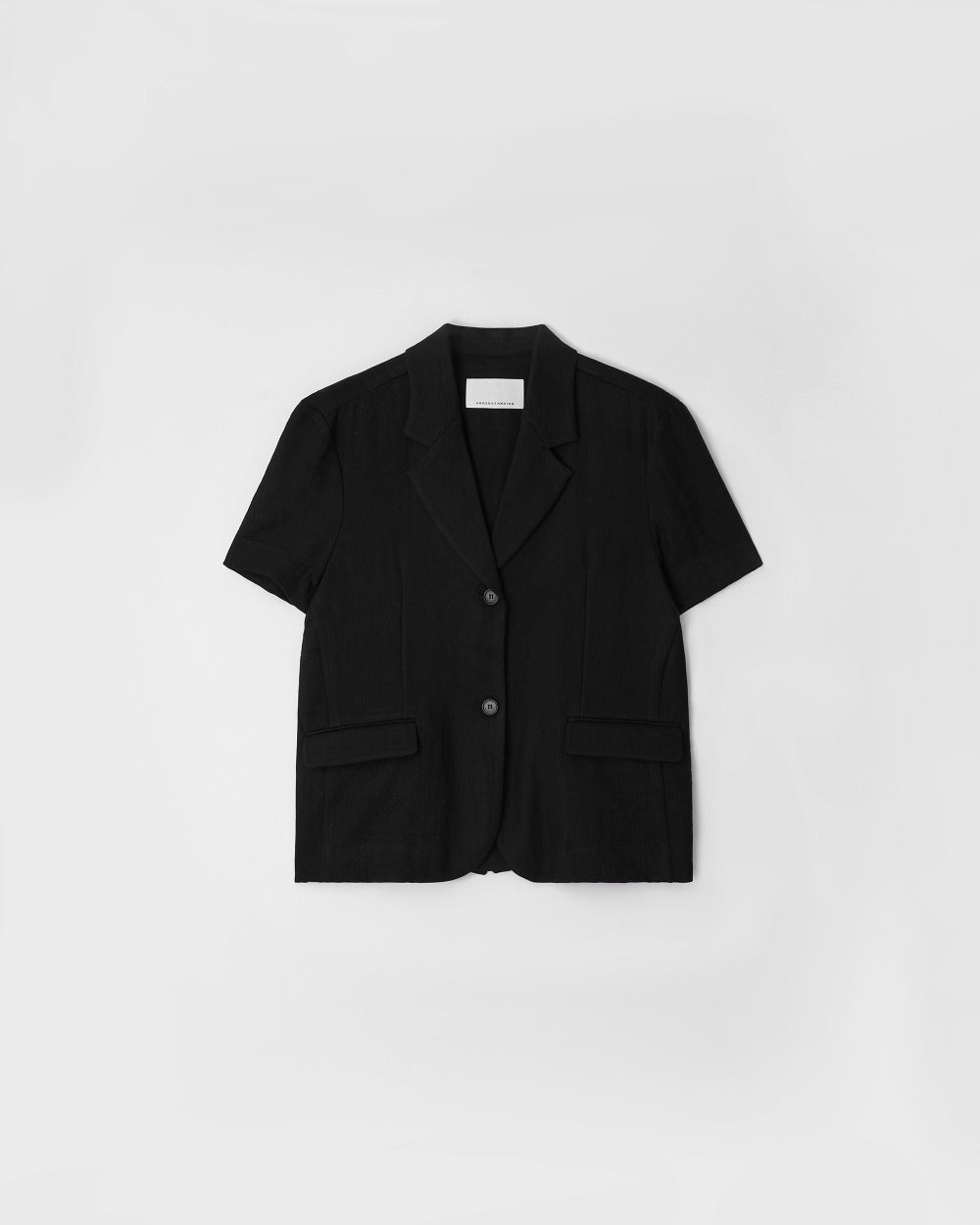 Linen Short-Sleeve Summer Jacket