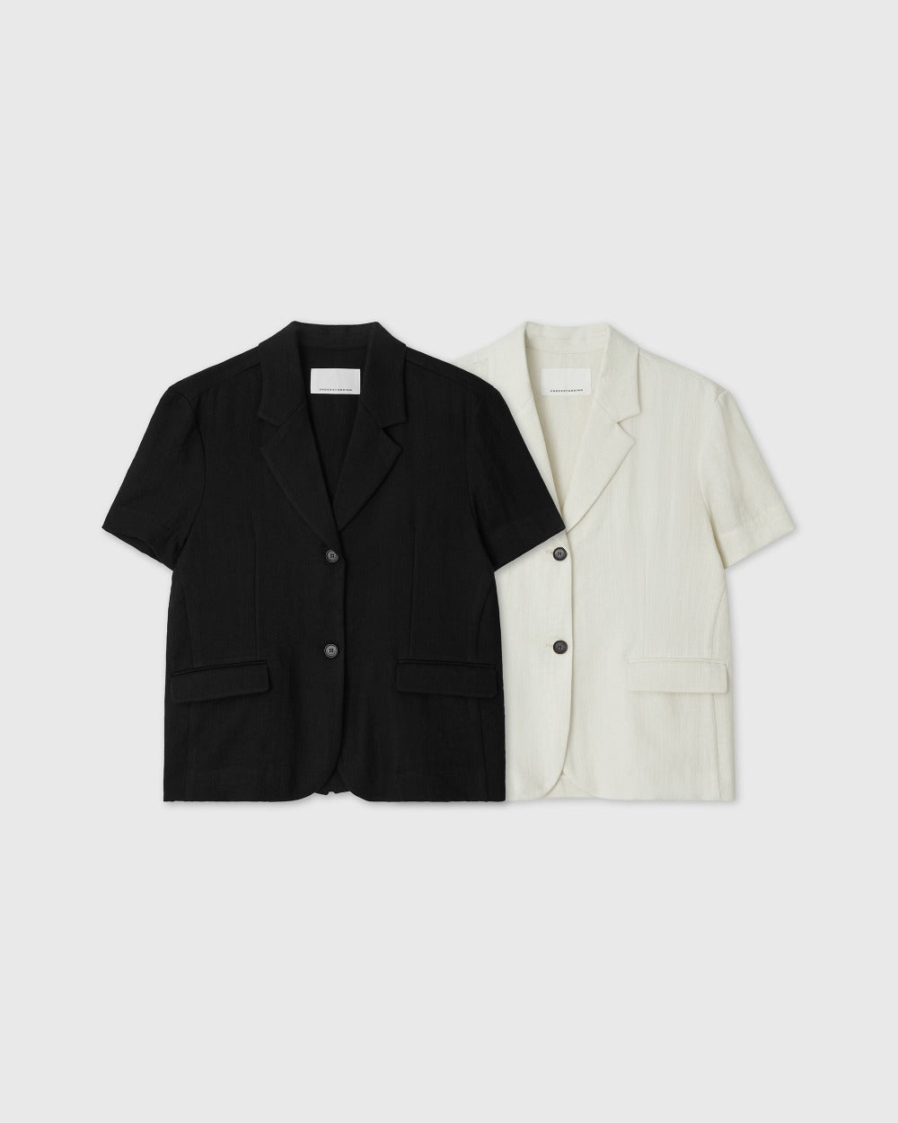 Linen Short-Sleeve Summer Jacket