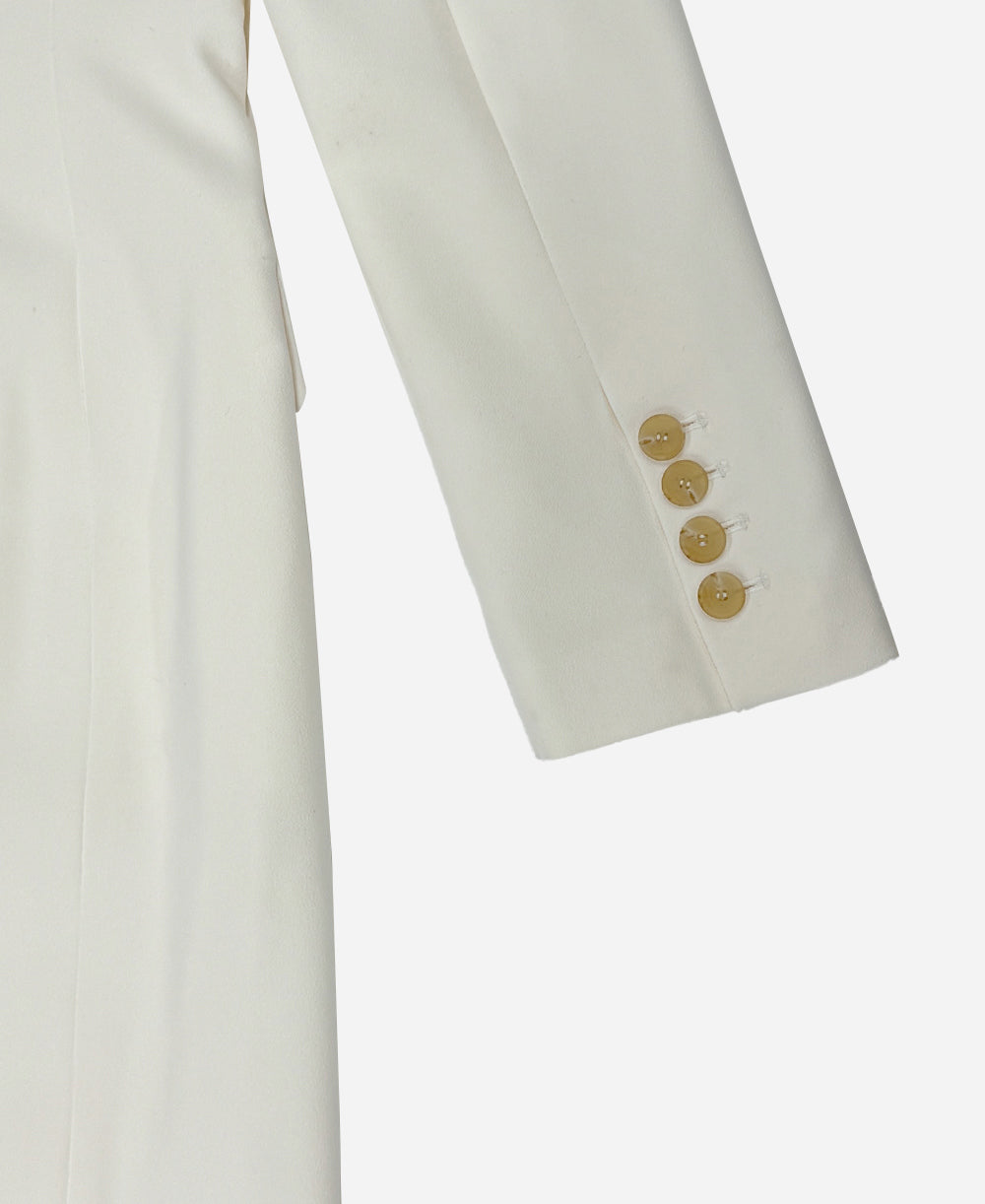 London maxi blazer cream