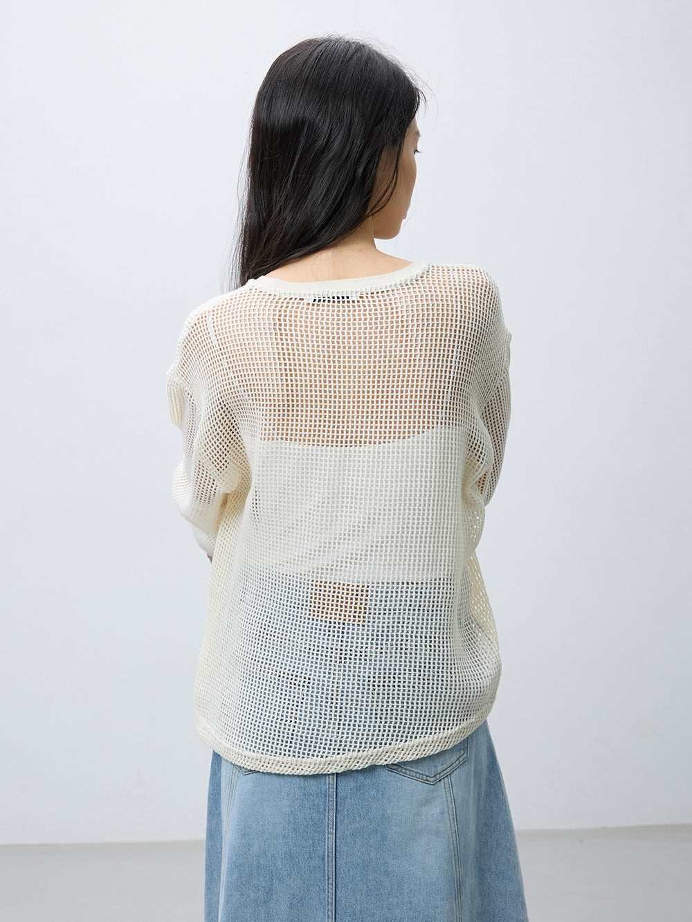 Mesh slim t-shirts