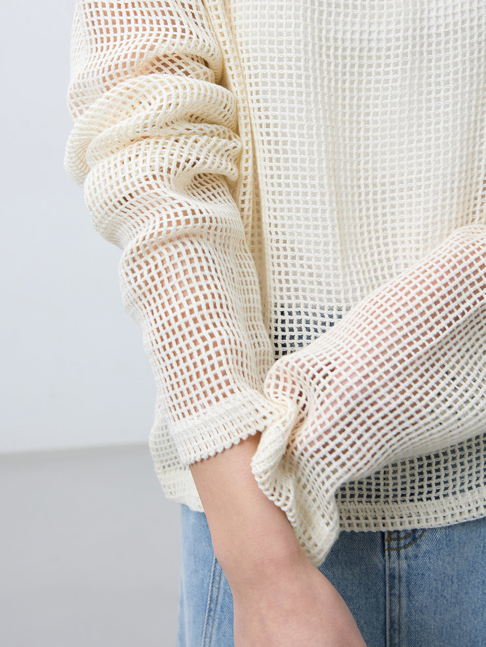 Mesh slim t-shirts