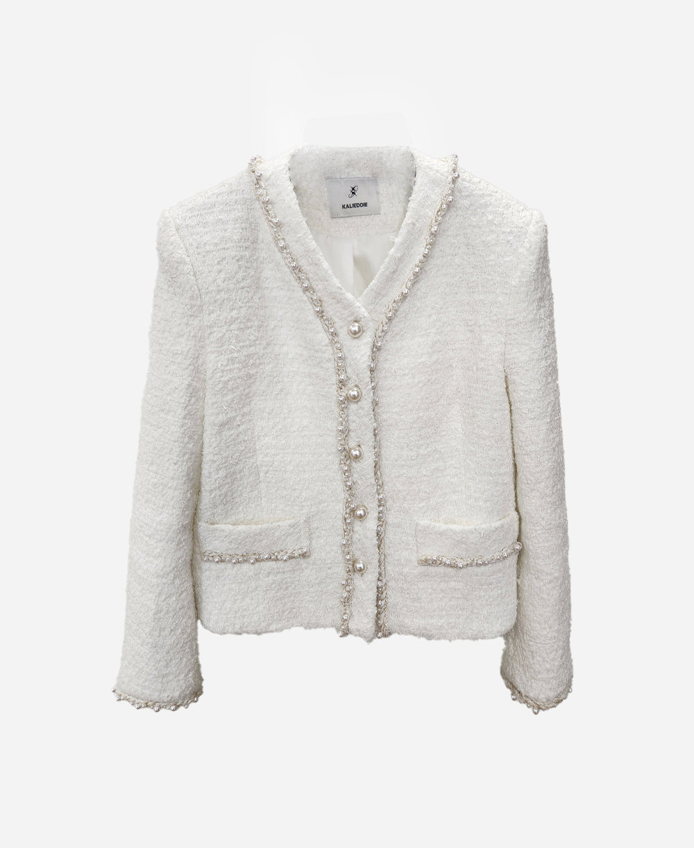 Pearl tweed jacket