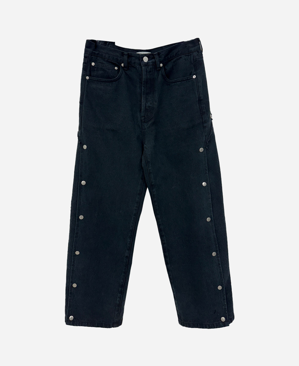 Black dot jeans