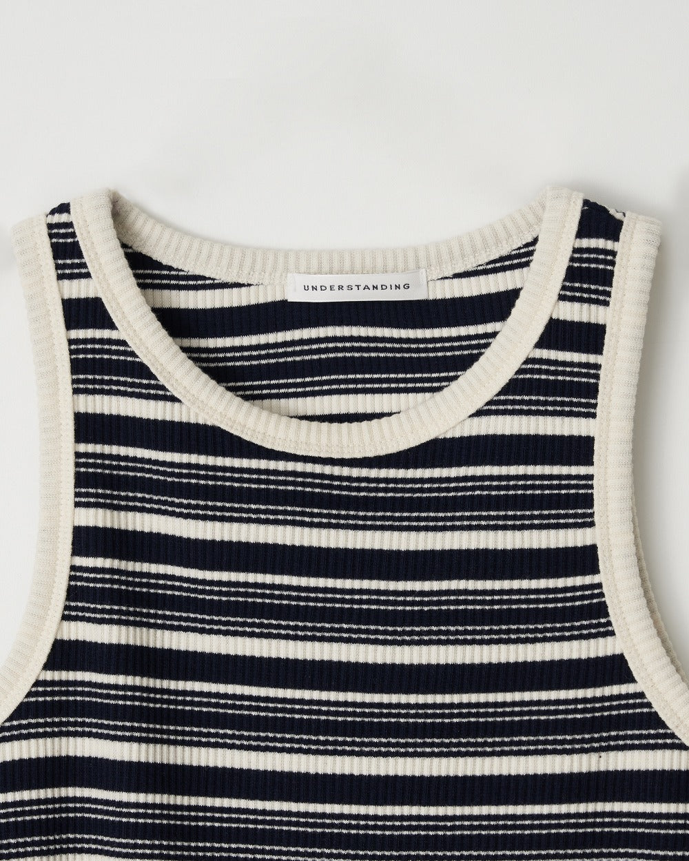 Ribbed Stripe Tank Top