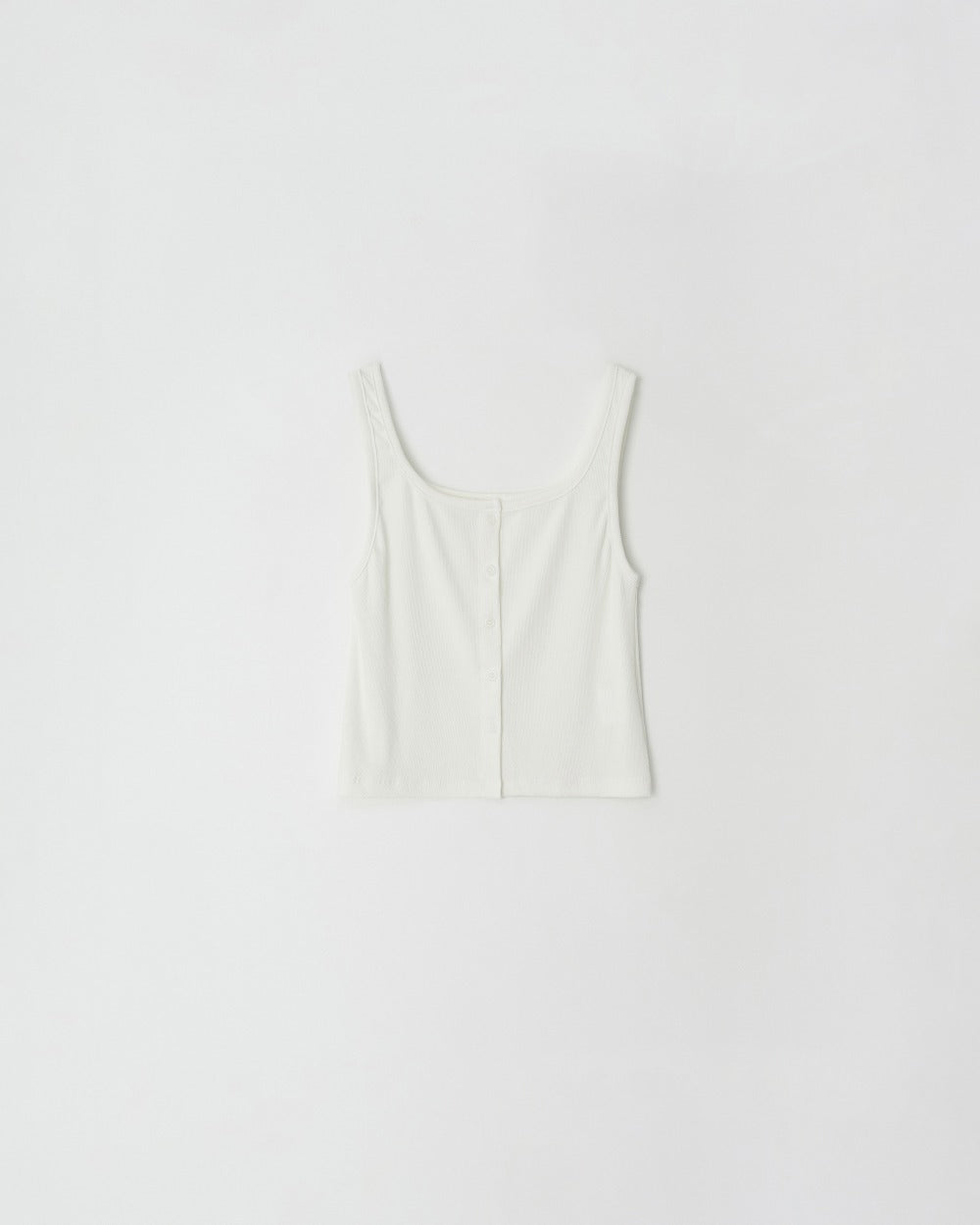 Layered Cotton Top Set Offwhite